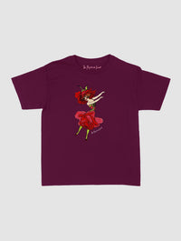 rose fairy baby tee - In Print We Trust