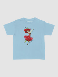 rose fairy baby tee - In Print We Trust