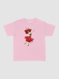rose fairy baby tee - In Print We Trust