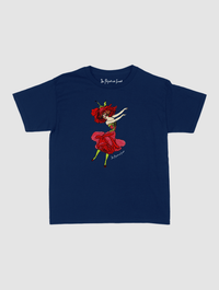 rose fairy baby tee - In Print We Trust