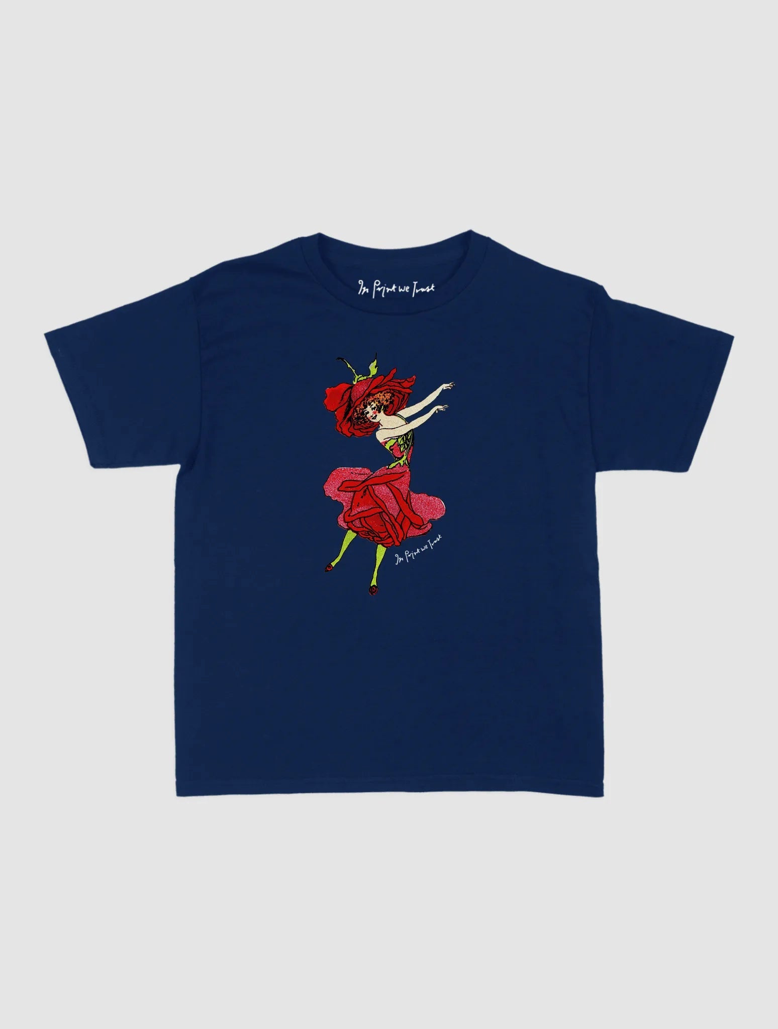 rose fairy baby tee - In Print We Trust