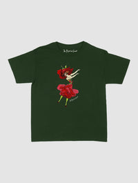 rose fairy baby tee - In Print We Trust