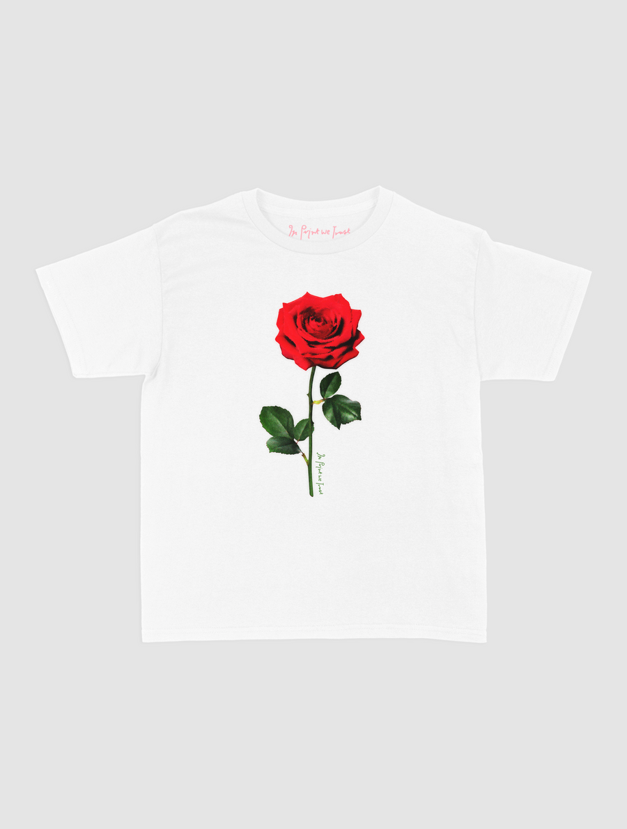 rose baby tee