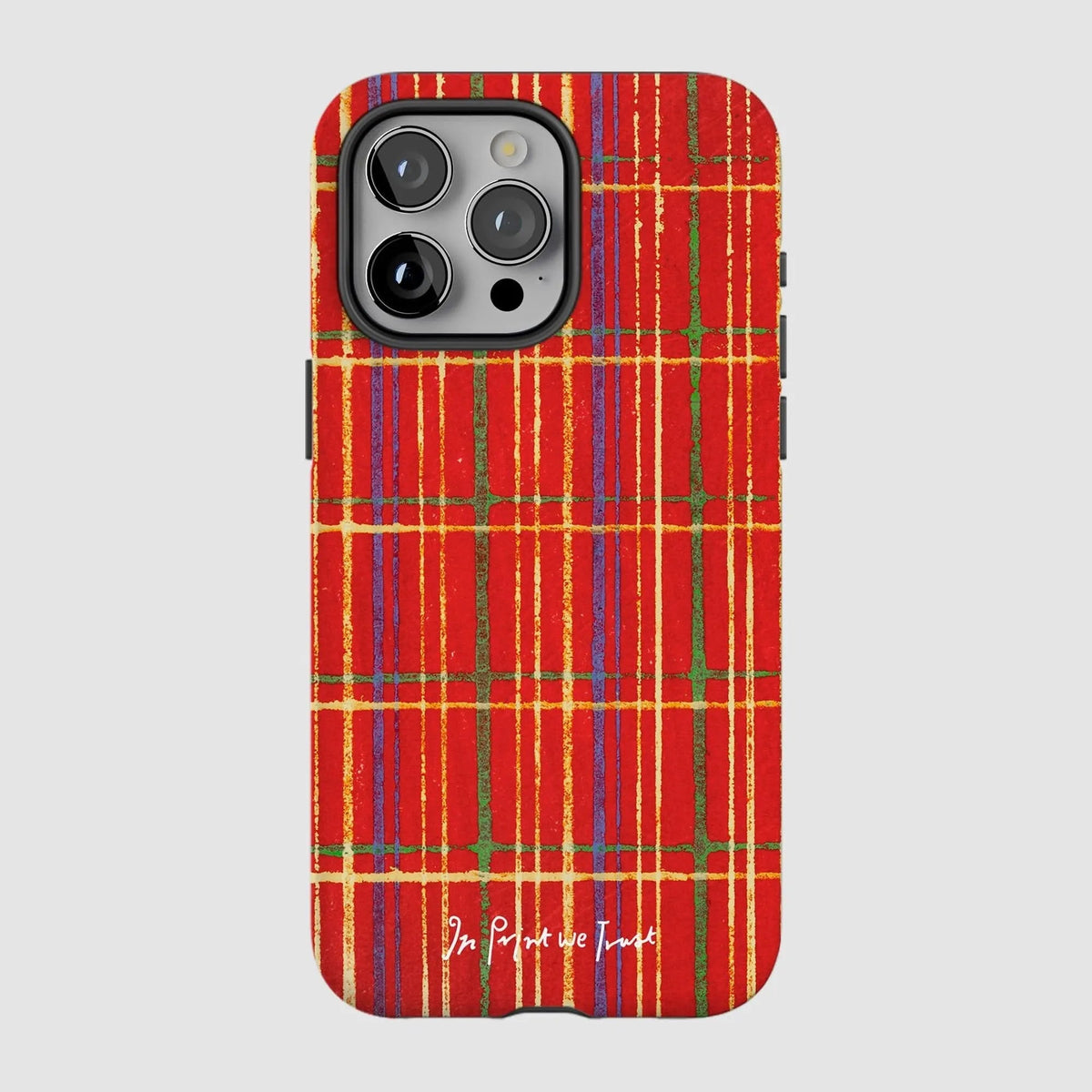 rouge tough iPhone case - In Print We Trust