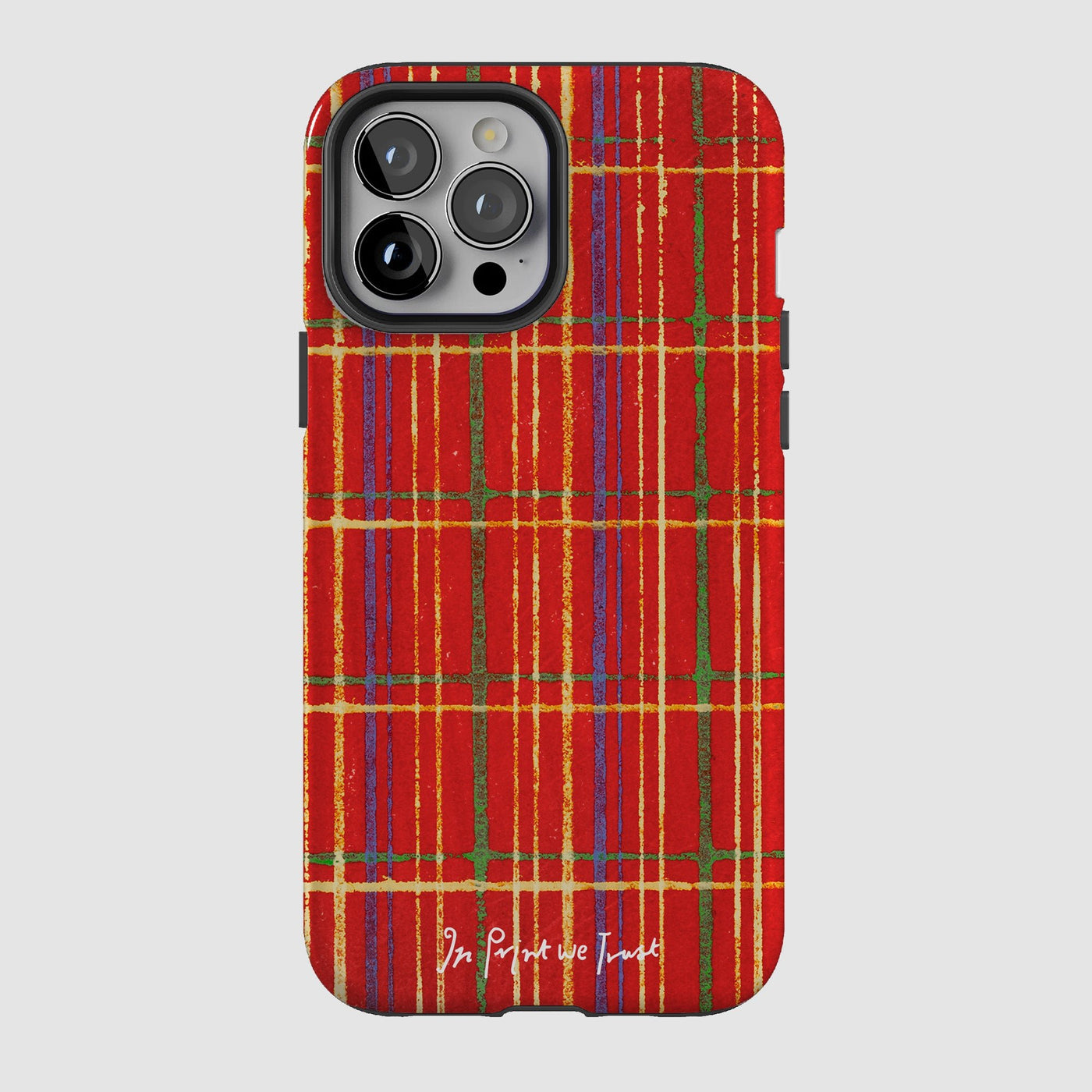 rouge tough iPhone case - In Print We Trust