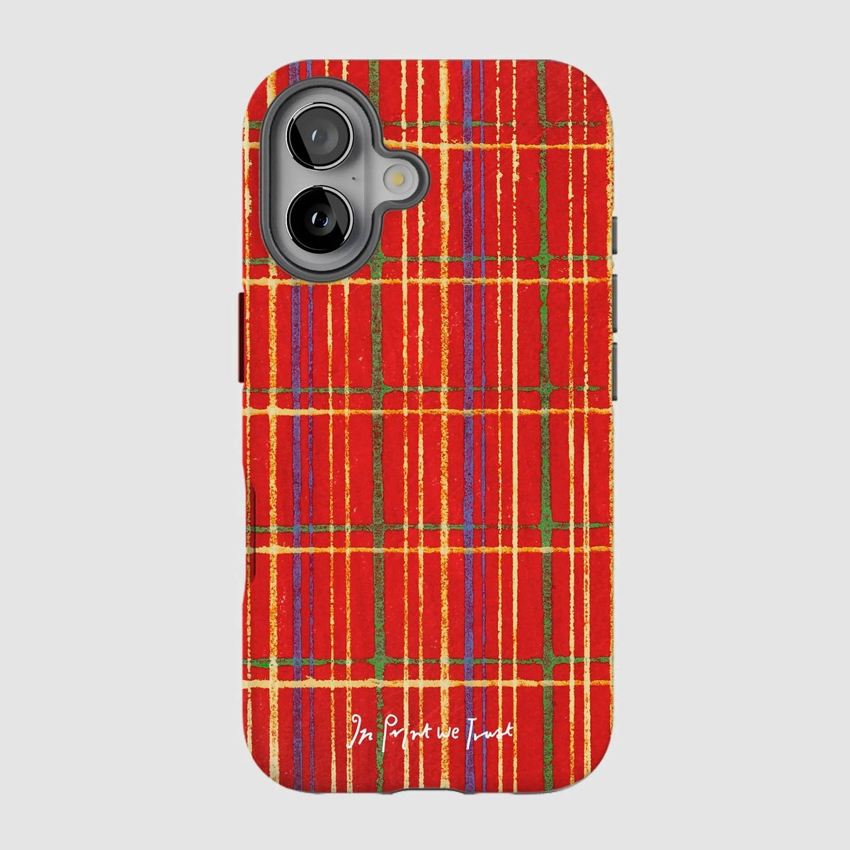 rouge tough iPhone case - In Print We Trust