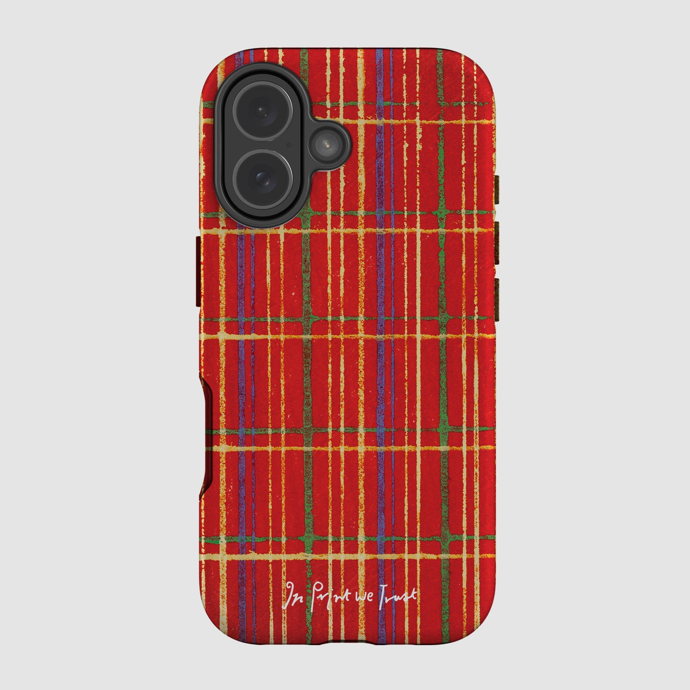 rouge tough iPhone case - In Print We Trust