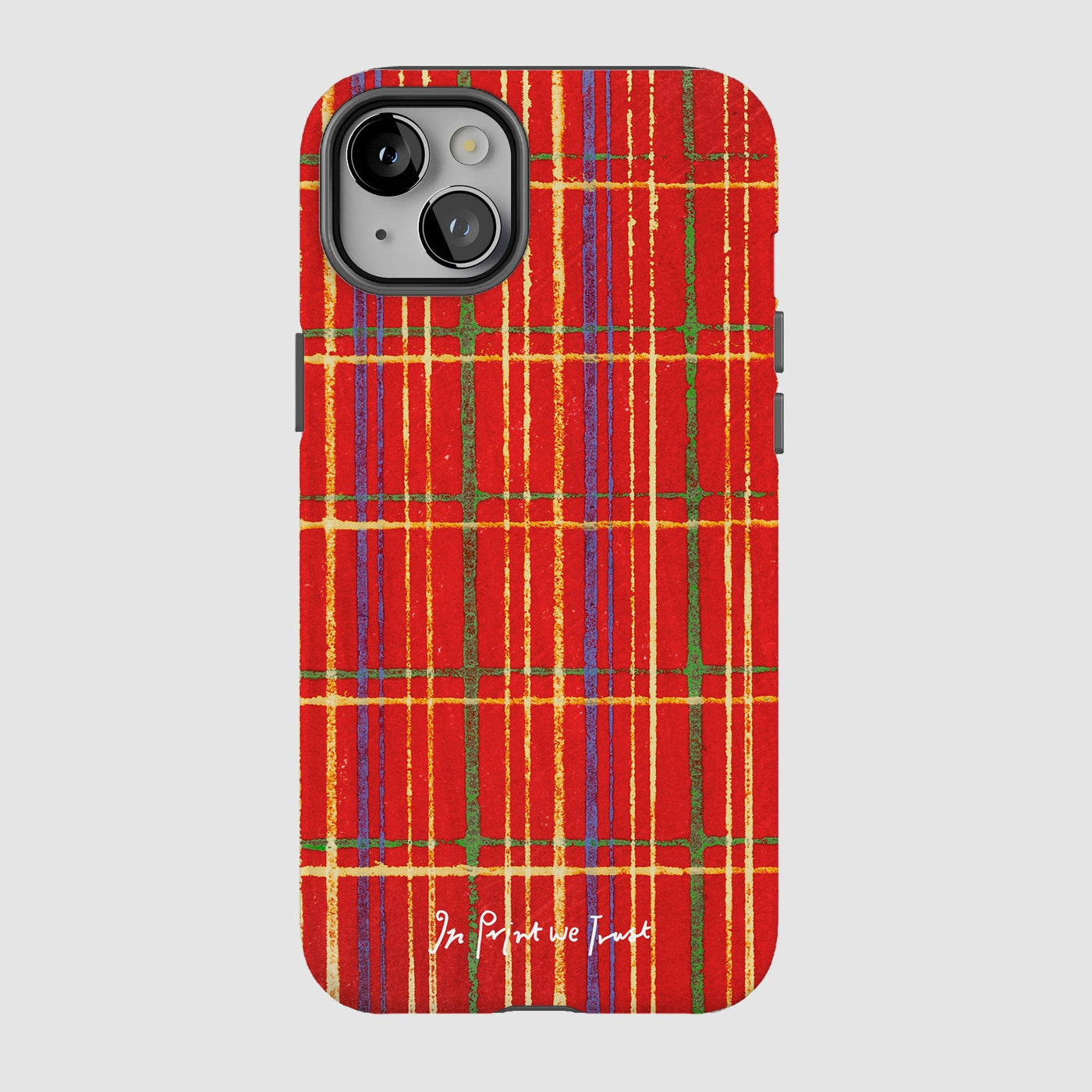 rouge tough iPhone case - In Print We Trust