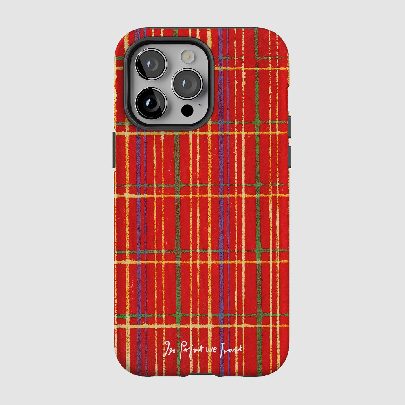rouge tough iPhone case - In Print We Trust
