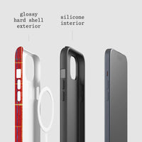 rouge tough iPhone case - In Print We Trust