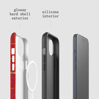 rouge tough iPhone case - In Print We Trust