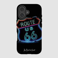 route 66 tough iPhone case - In Print We Trust