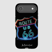 route 66 tough iPhone case - In Print We Trust