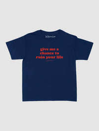 ruin your life baby tee - In Print We Trust