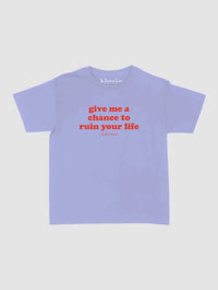 ruin your life baby tee - In Print We Trust