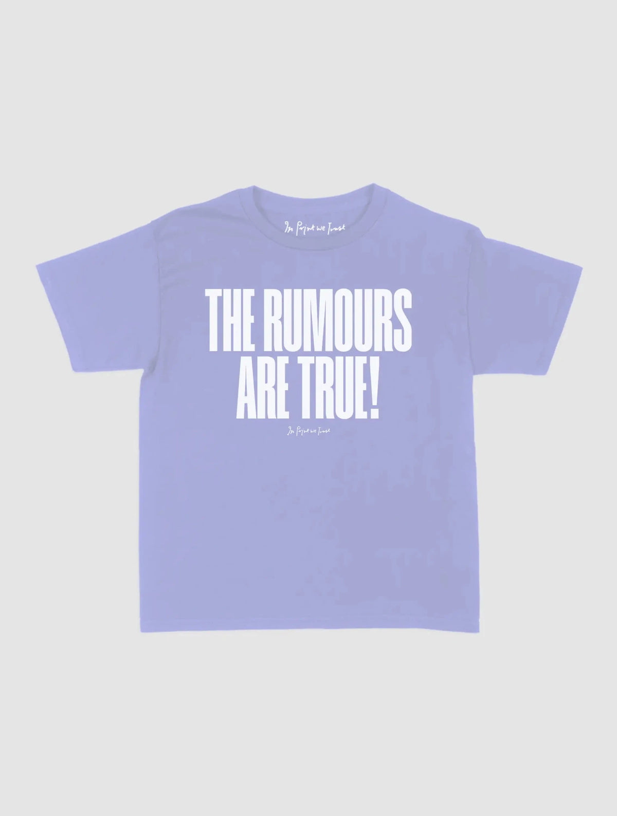 rumours baby tee - In Print We Trust