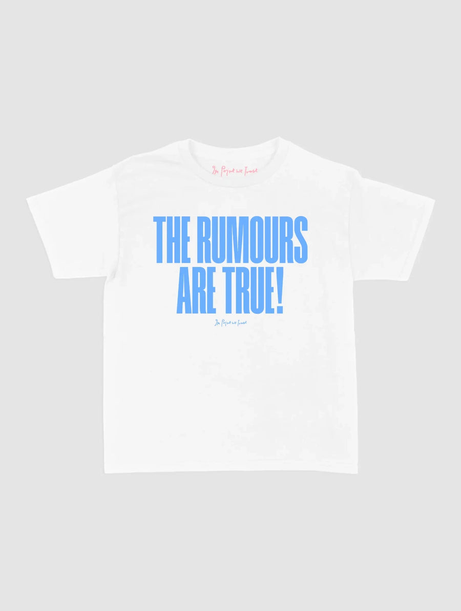 rumours baby tee - In Print We Trust