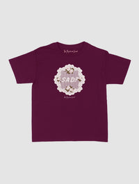 sad? crochet baby tee - In Print We Trust