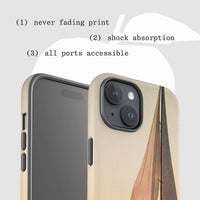 sailboat tough iPhone case - In Print We Trust