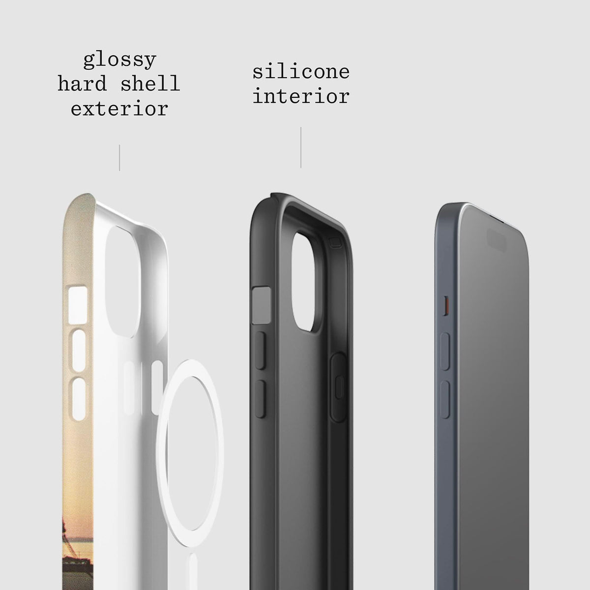 sailboat tough iPhone case - In Print We Trust