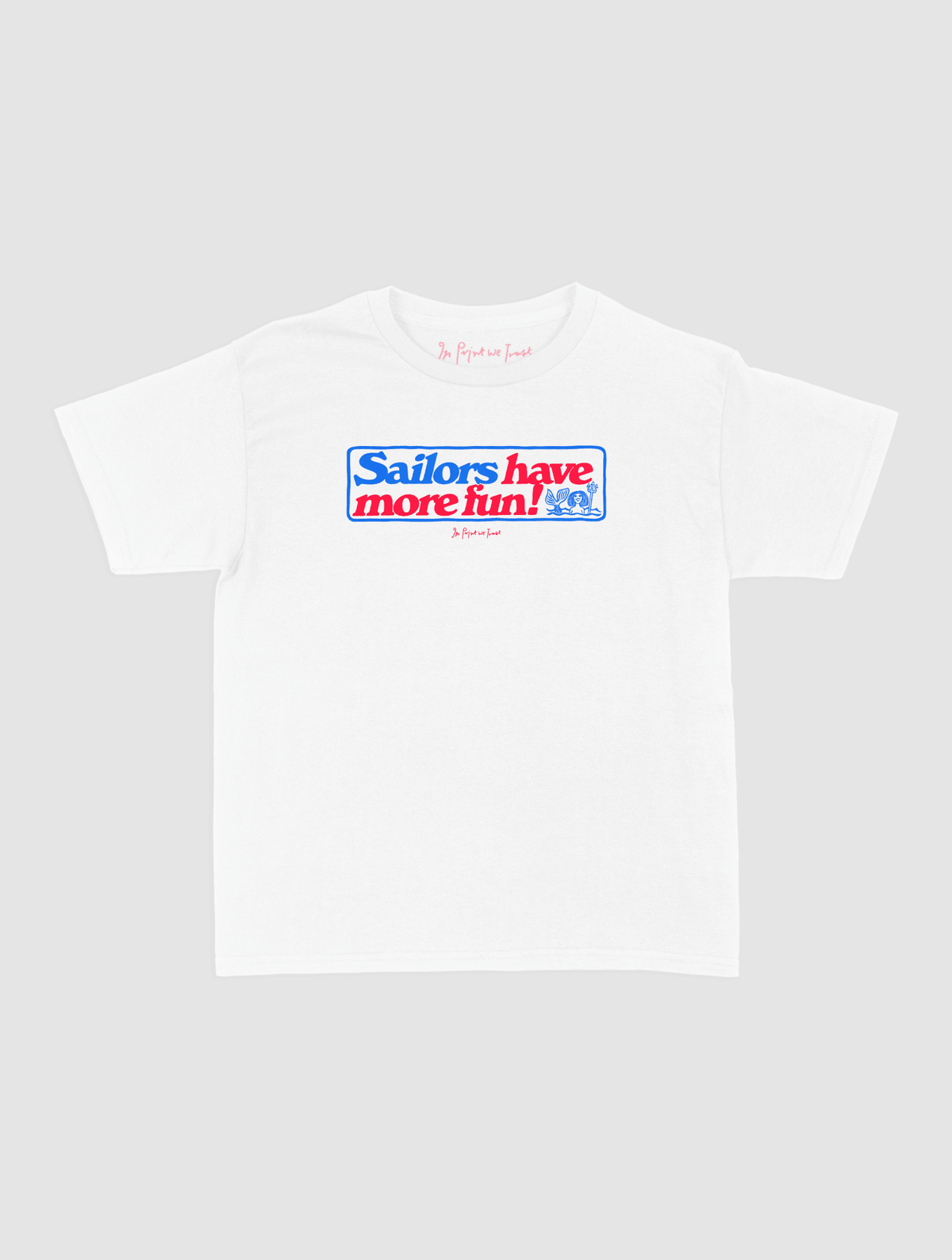 sailors baby tee - In Print We Trust