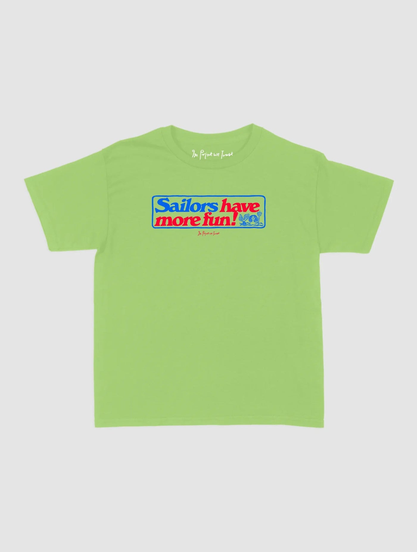 sailors baby tee - In Print We Trust