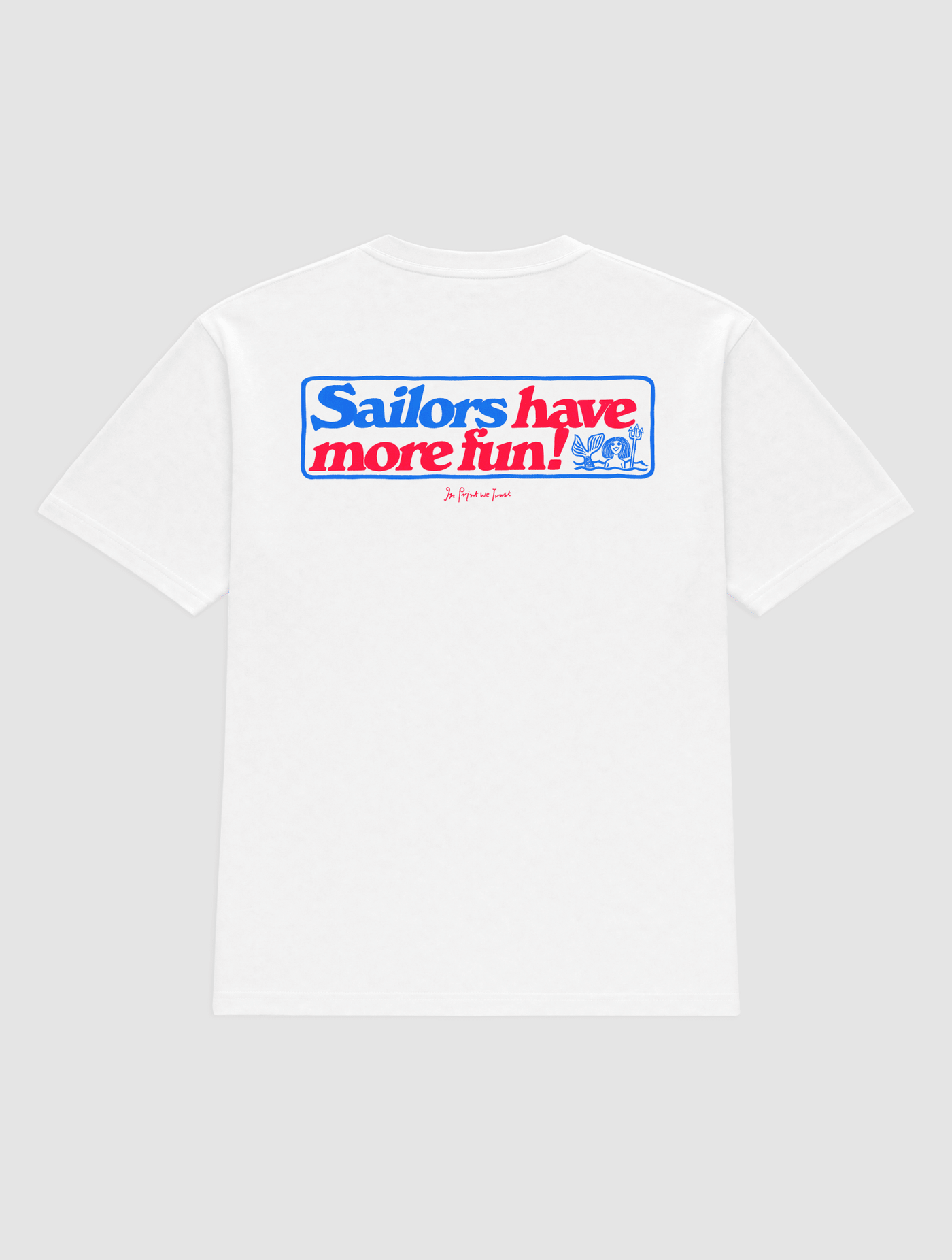 sailors heavyweight tee - In Print We Trust