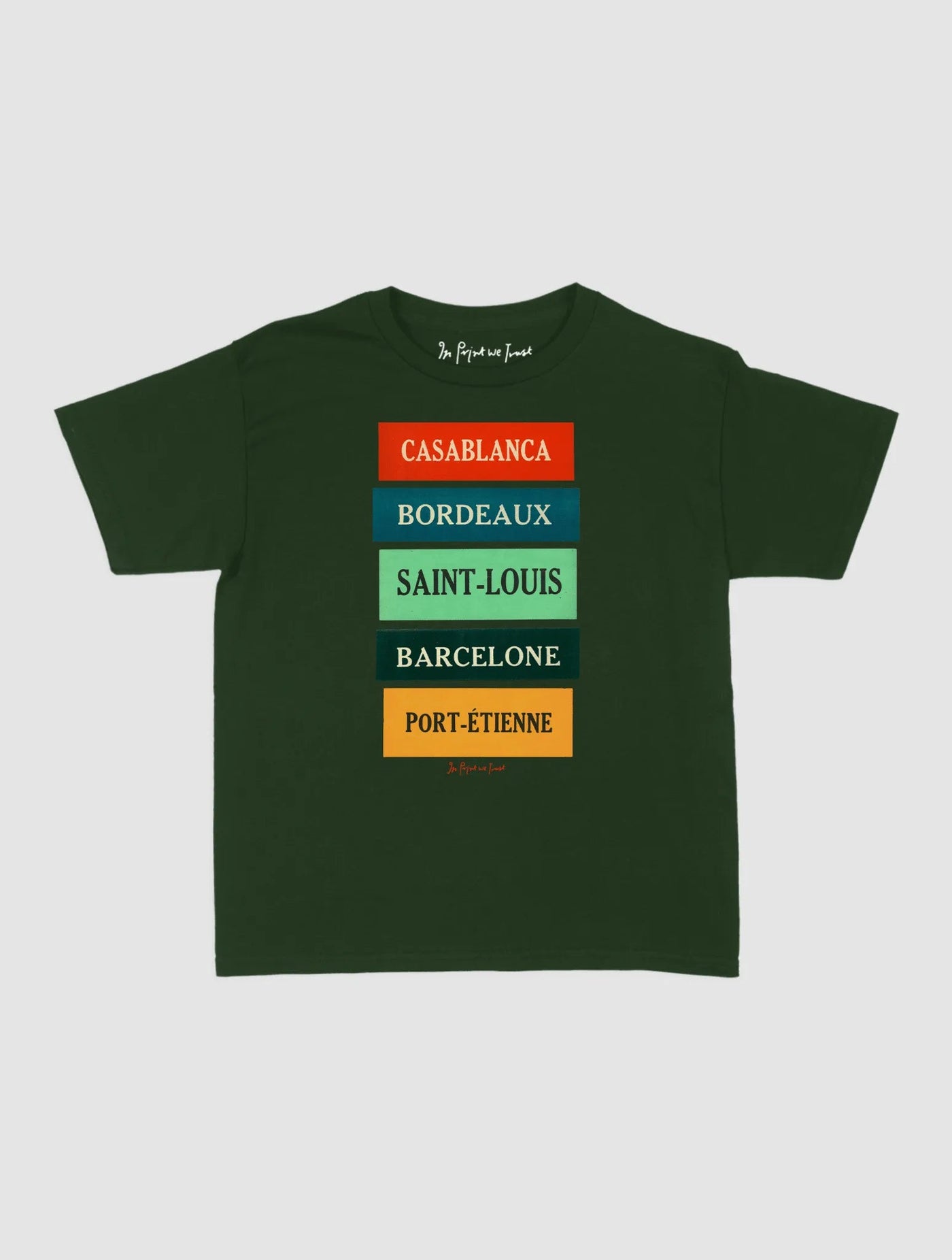 saint-louis baby tee - In Print We Trust
