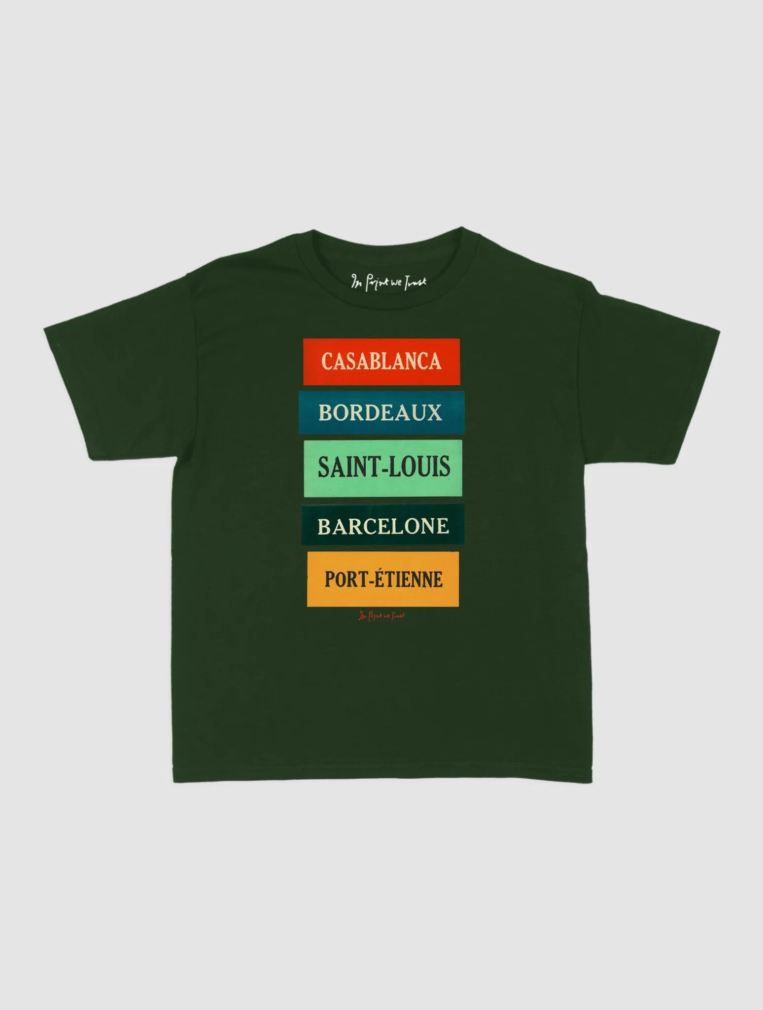 saint-louis baby tee - In Print We Trust
