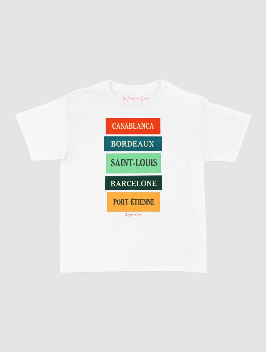 saint-louis baby tee - In Print We Trust