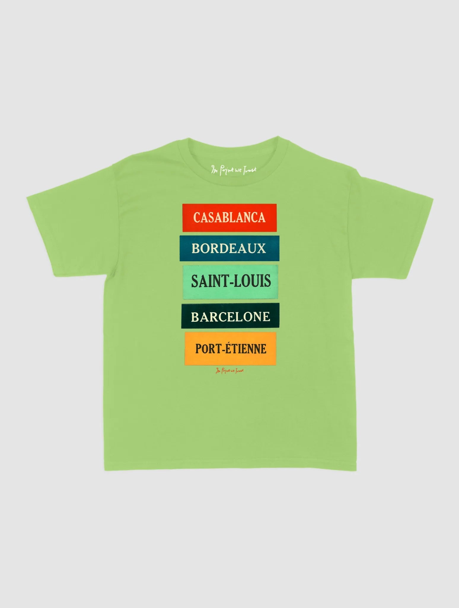 saint-louis baby tee - In Print We Trust
