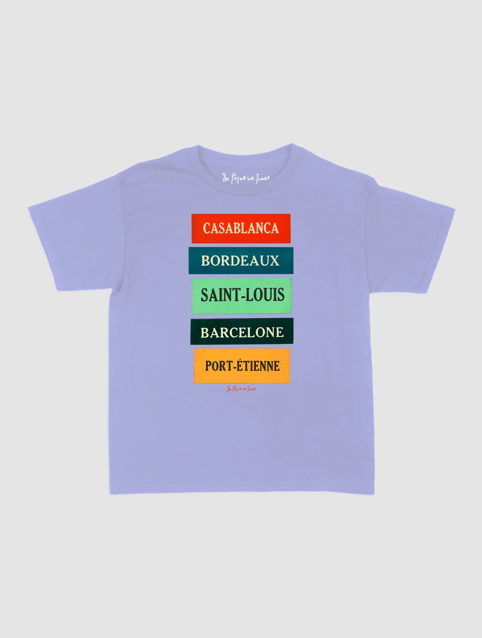 saint-louis baby tee - In Print We Trust