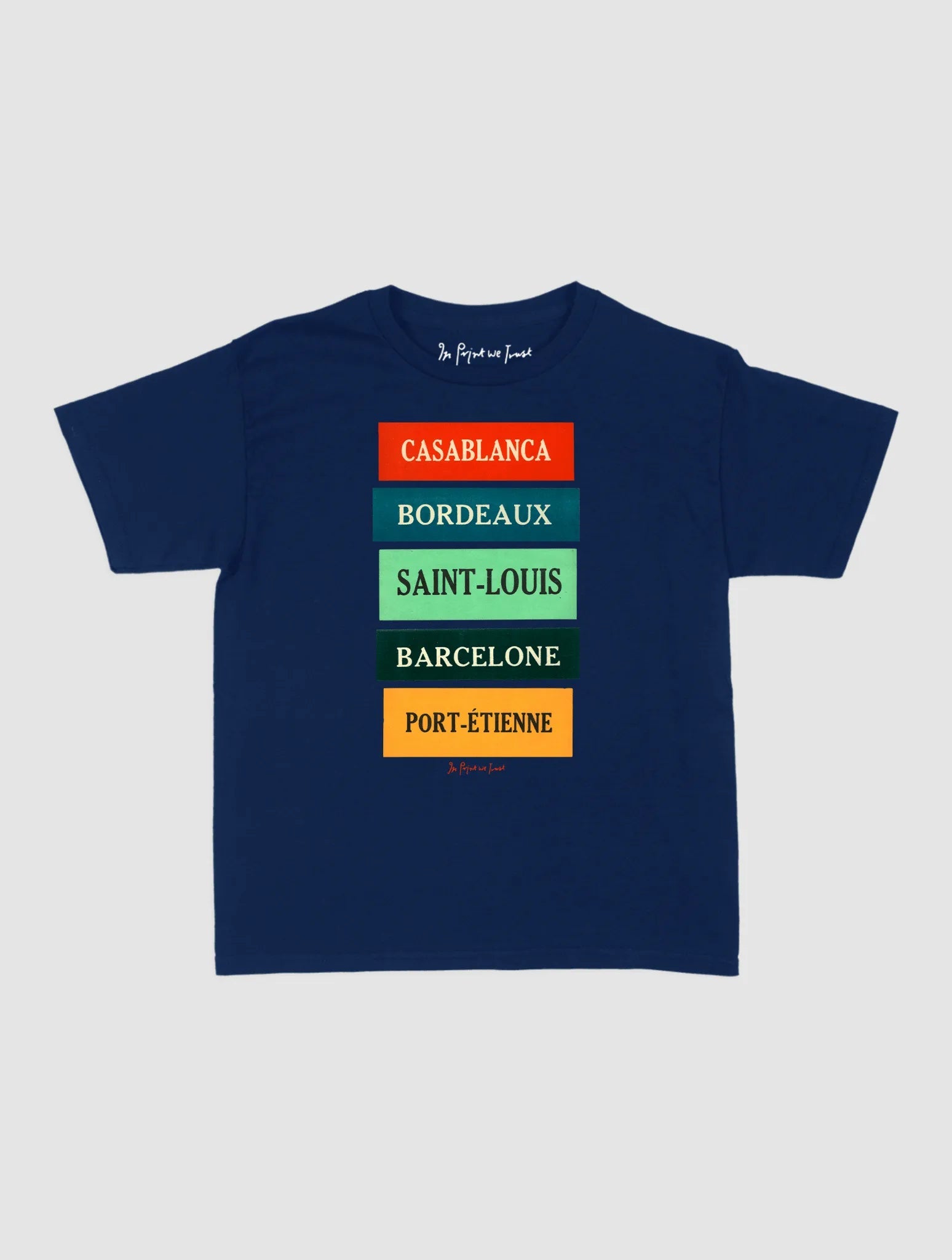 saint-louis baby tee - In Print We Trust