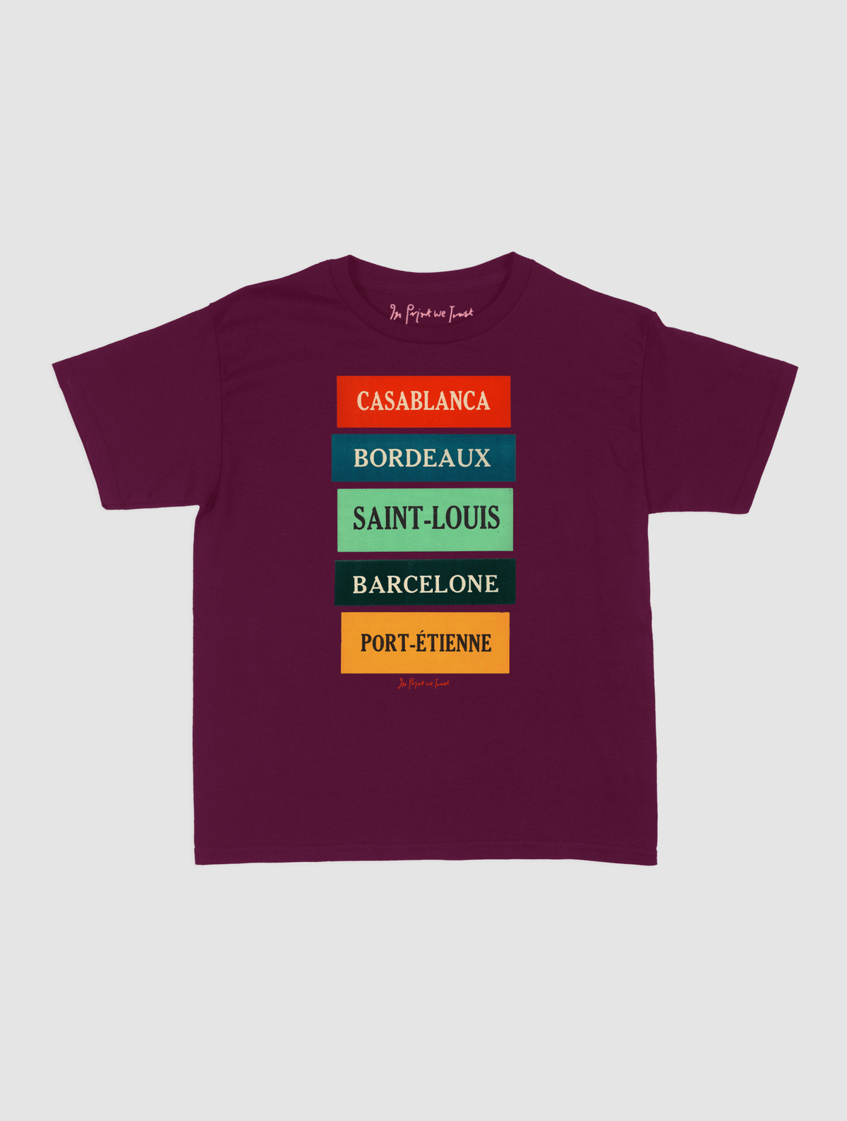 saint-louis baby tee - In Print We Trust