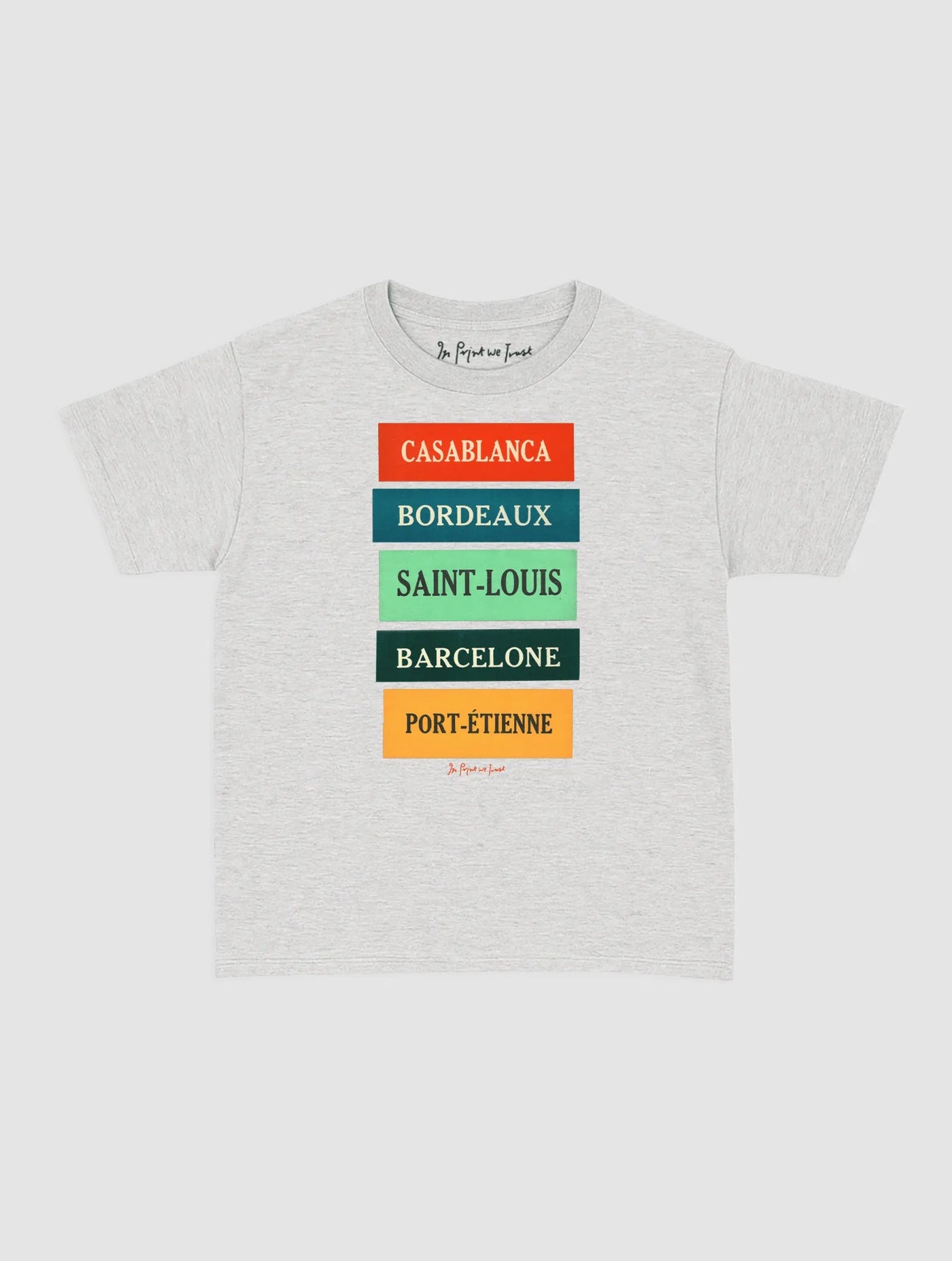 saint-louis baby tee - In Print We Trust