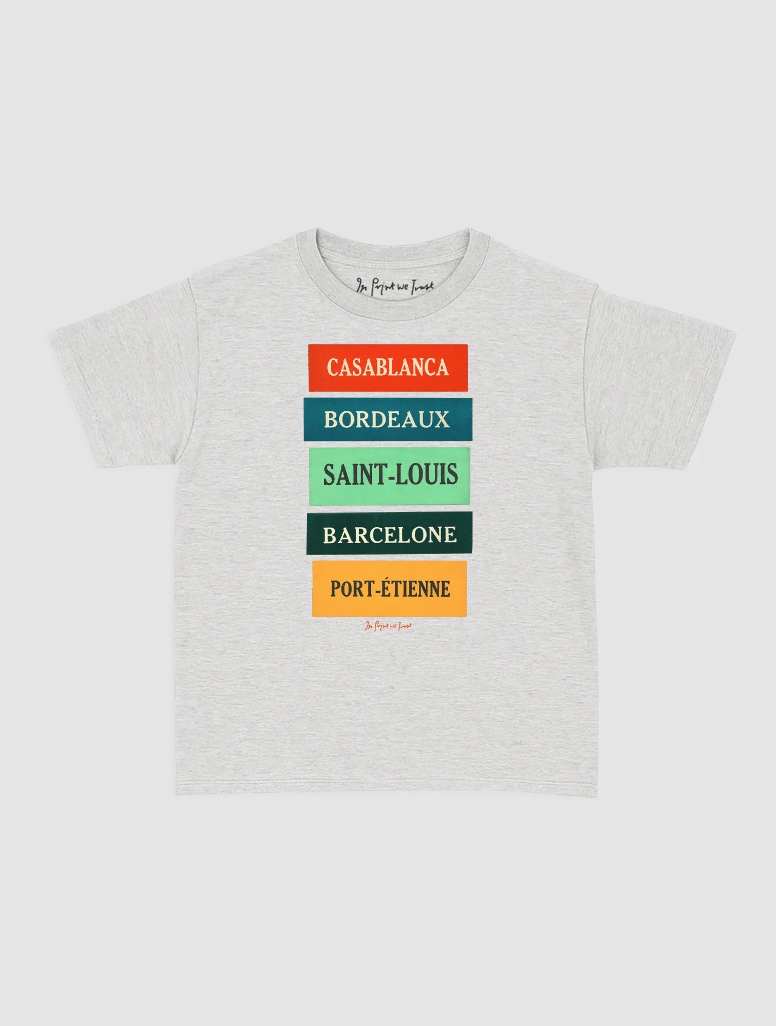 saint-louis baby tee - In Print We Trust