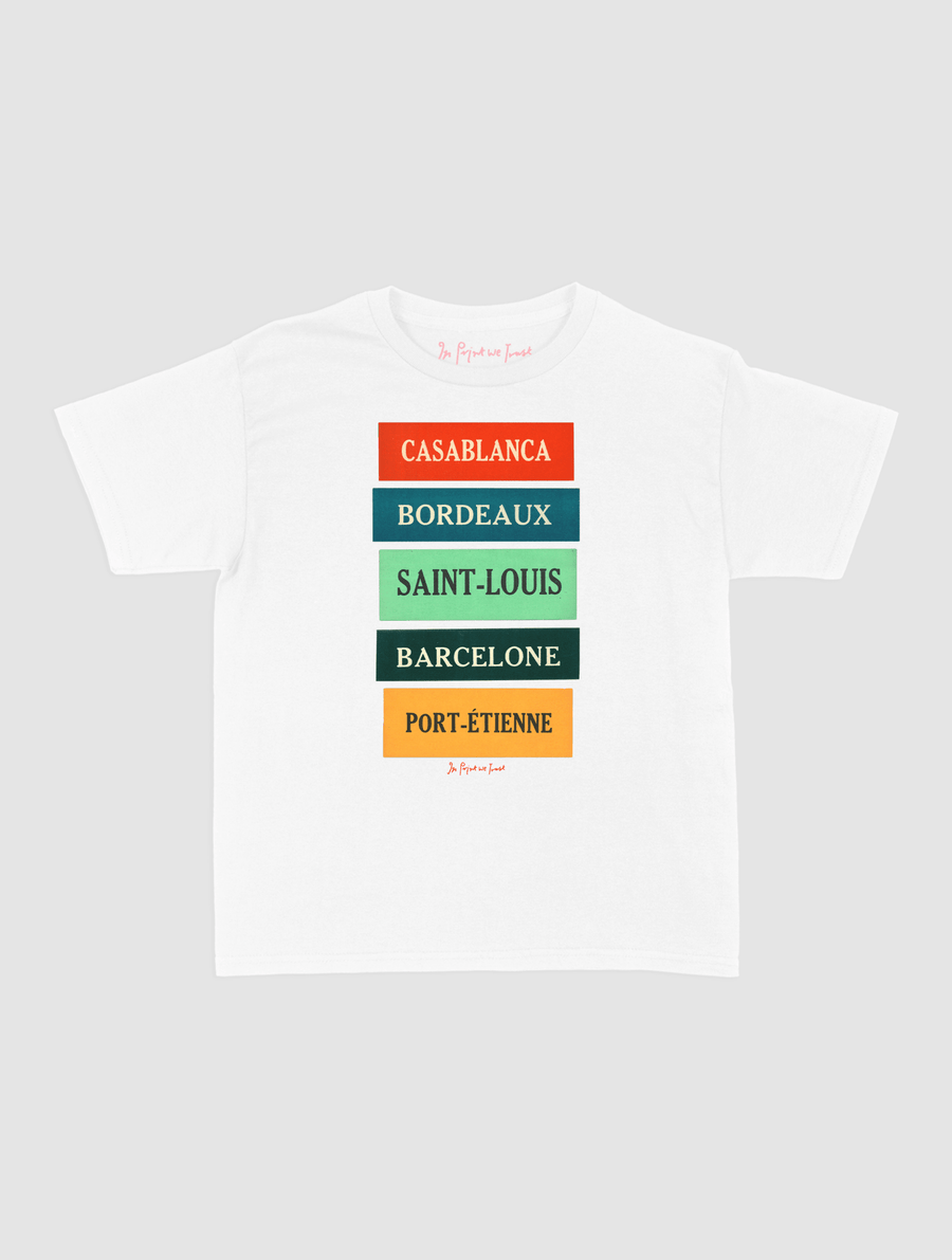 saint-louis baby tee - In Print We Trust