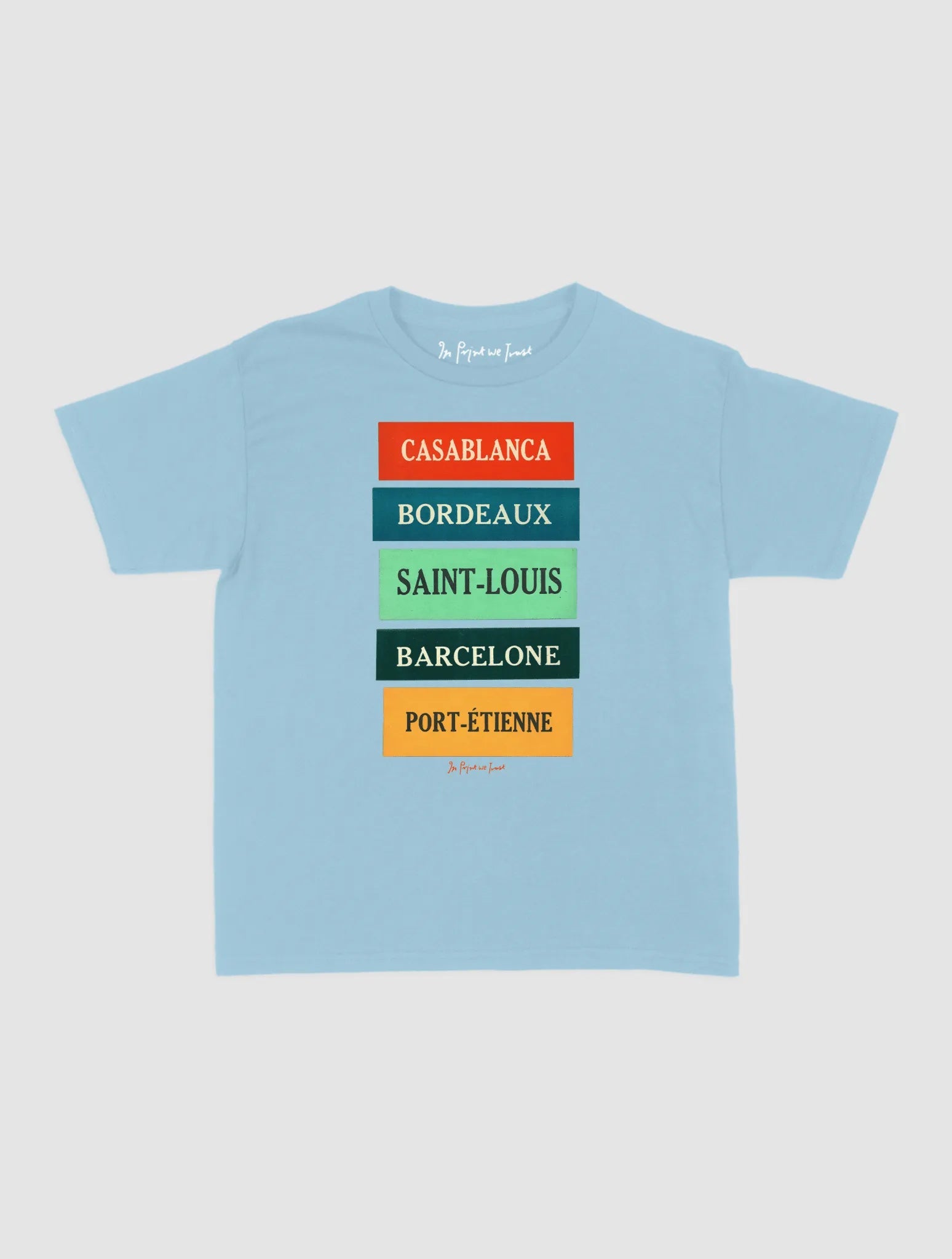 saint-louis baby tee - In Print We Trust