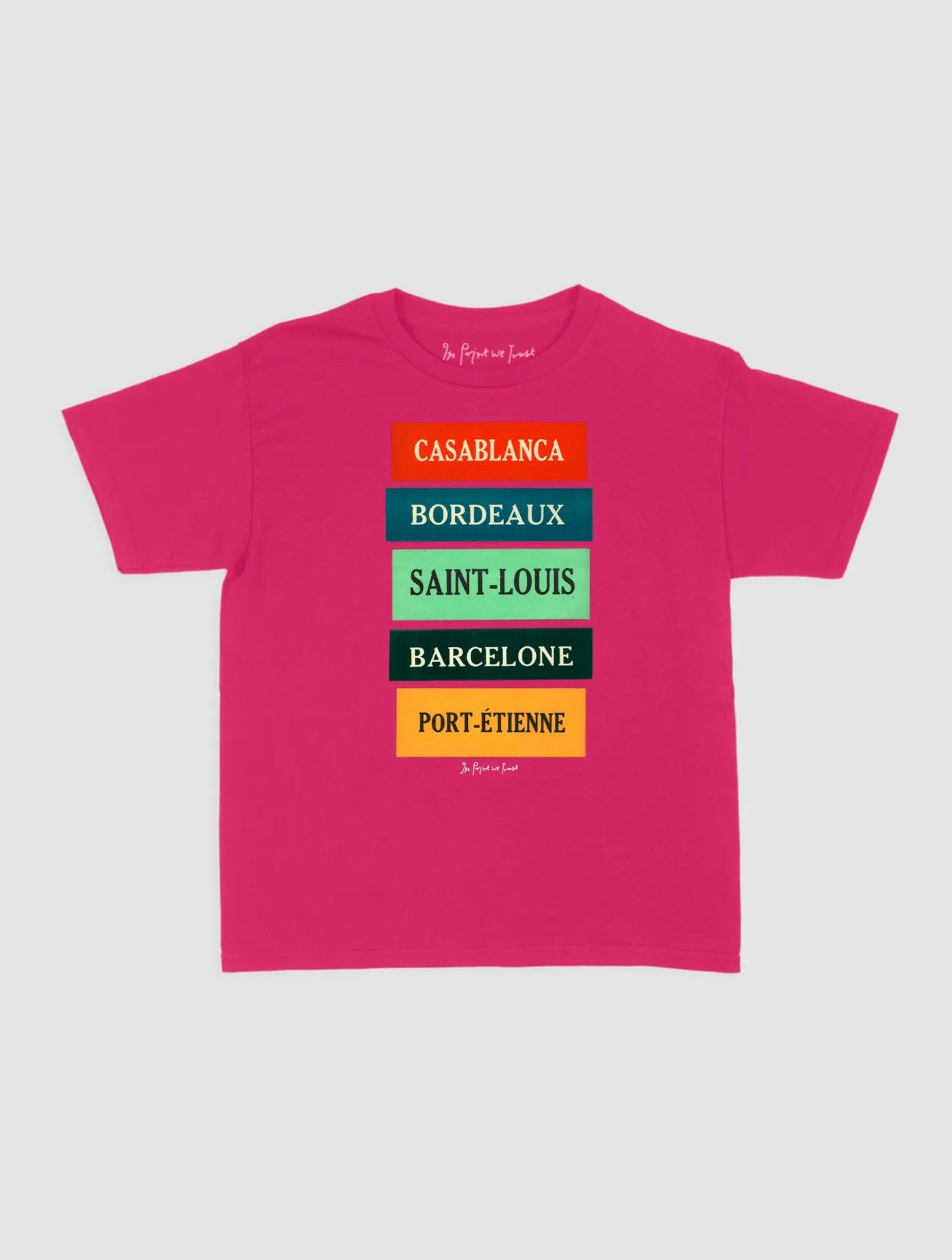 saint-louis baby tee - In Print We Trust