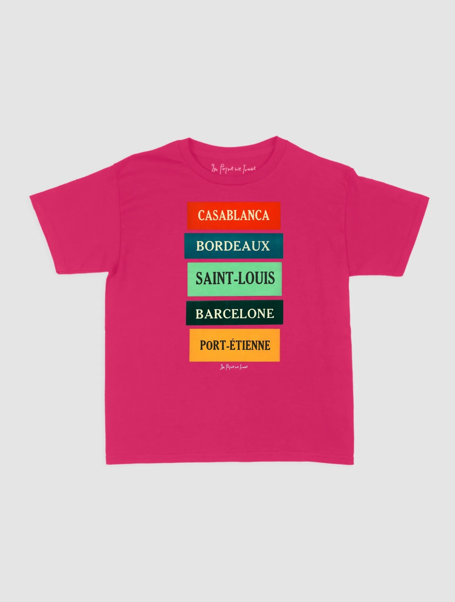 saint-louis baby tee - In Print We Trust