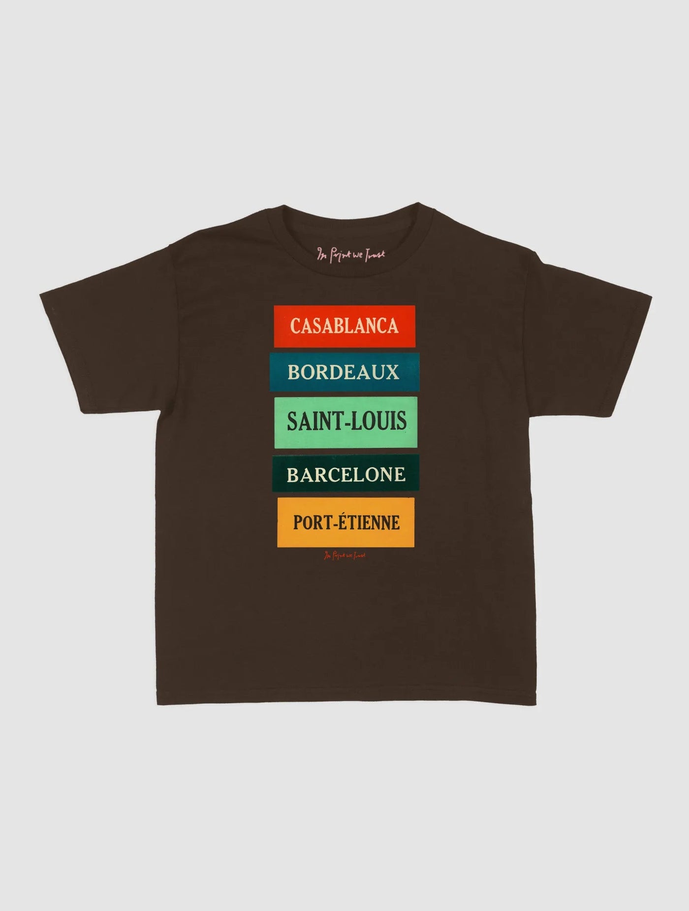 saint-louis baby tee - In Print We Trust