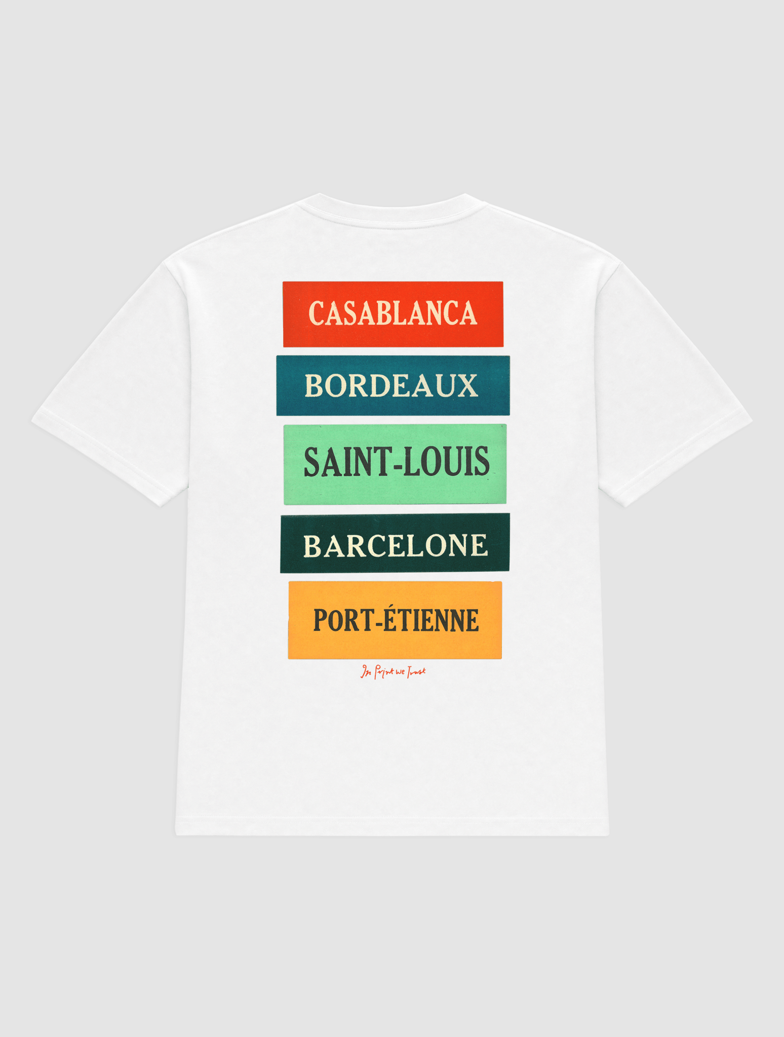 saint - louis heavyweight tee - In Print We Trust
