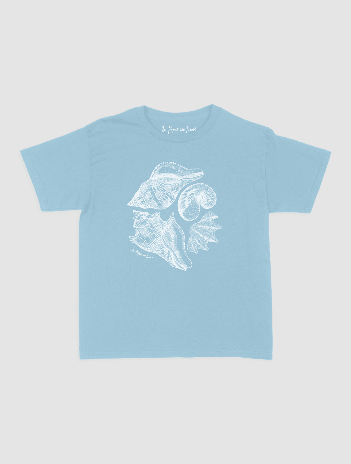 sandy baby tee - In Print We Trust