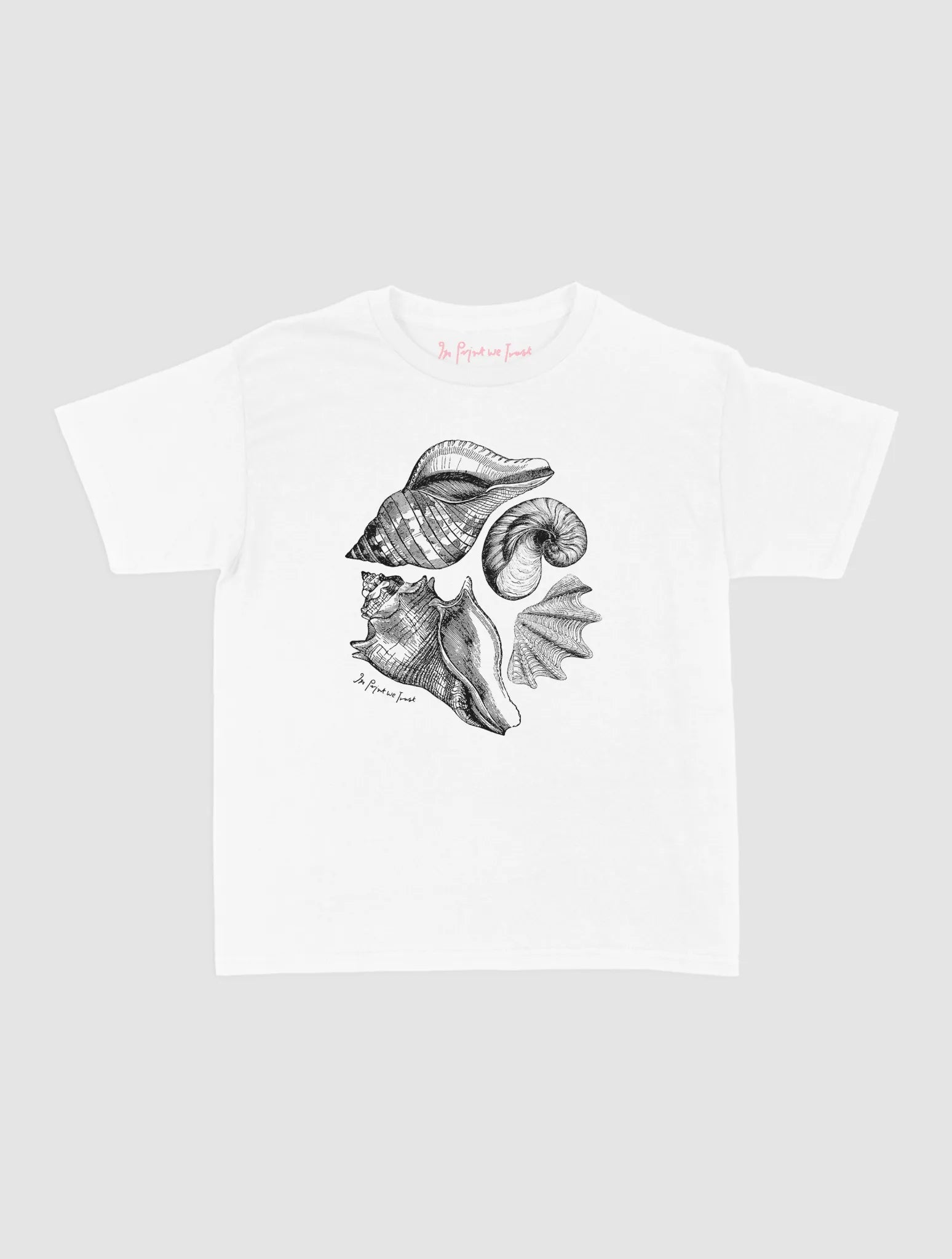 sandy baby tee - In Print We Trust
