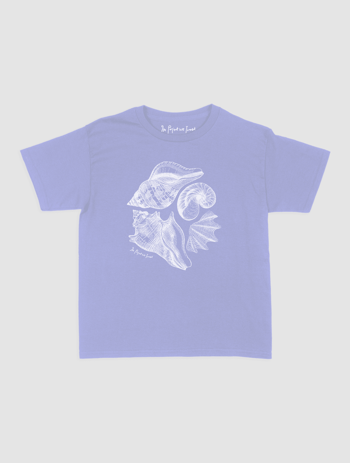 sandy baby tee - In Print We Trust