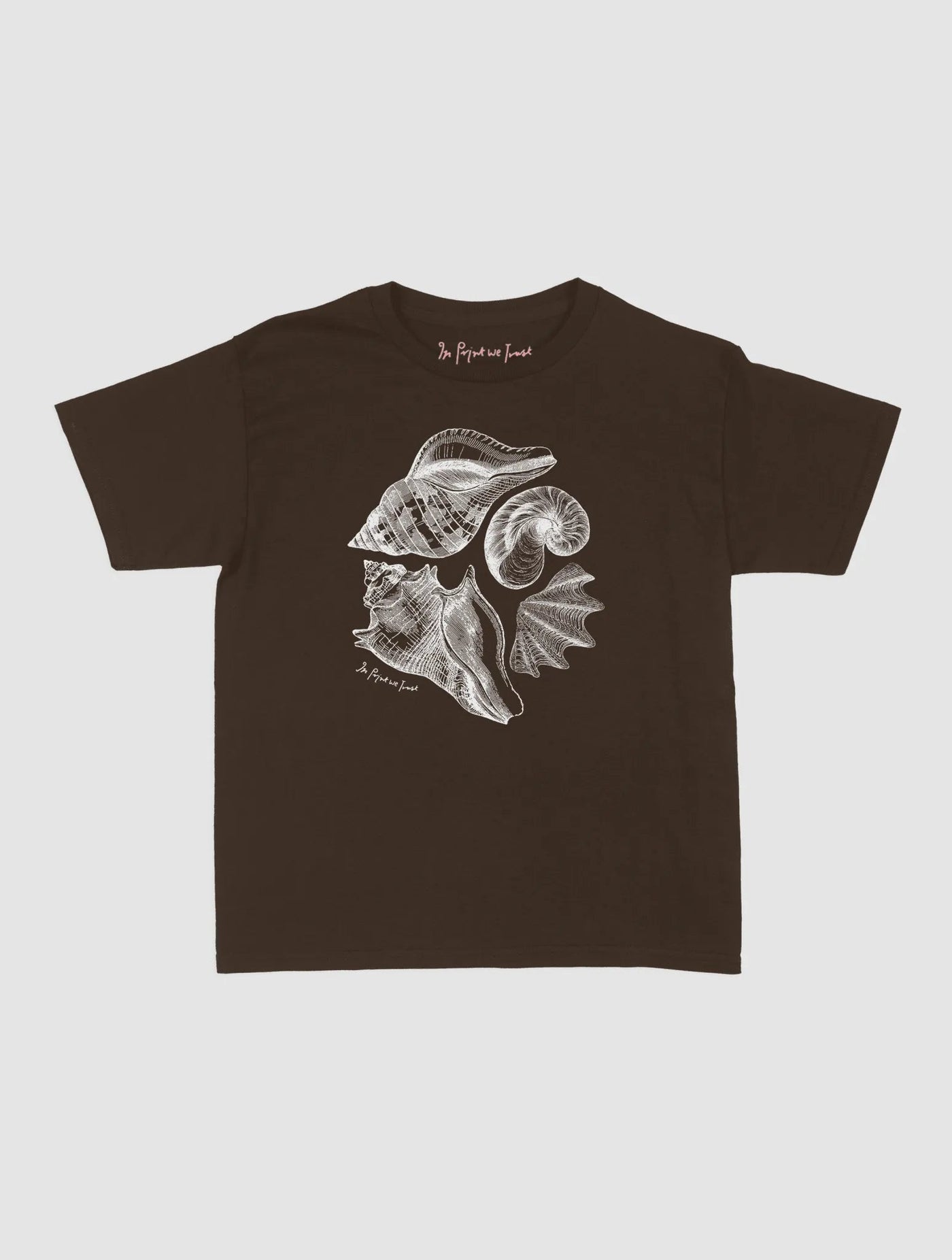 sandy baby tee - In Print We Trust