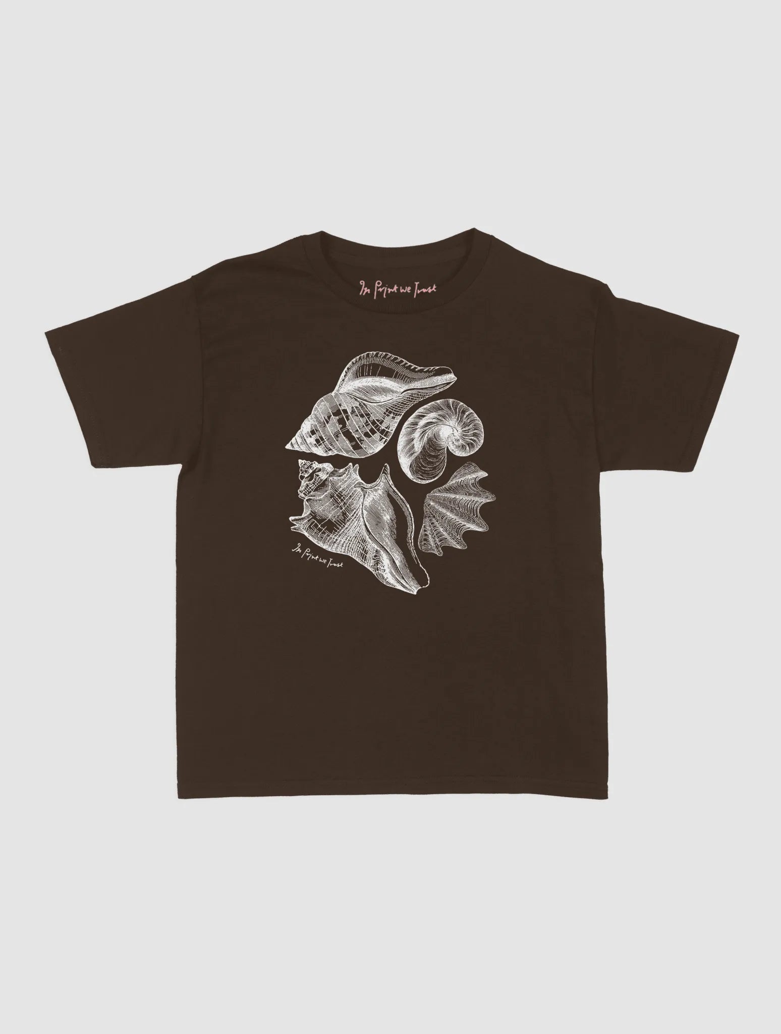 sandy baby tee - In Print We Trust