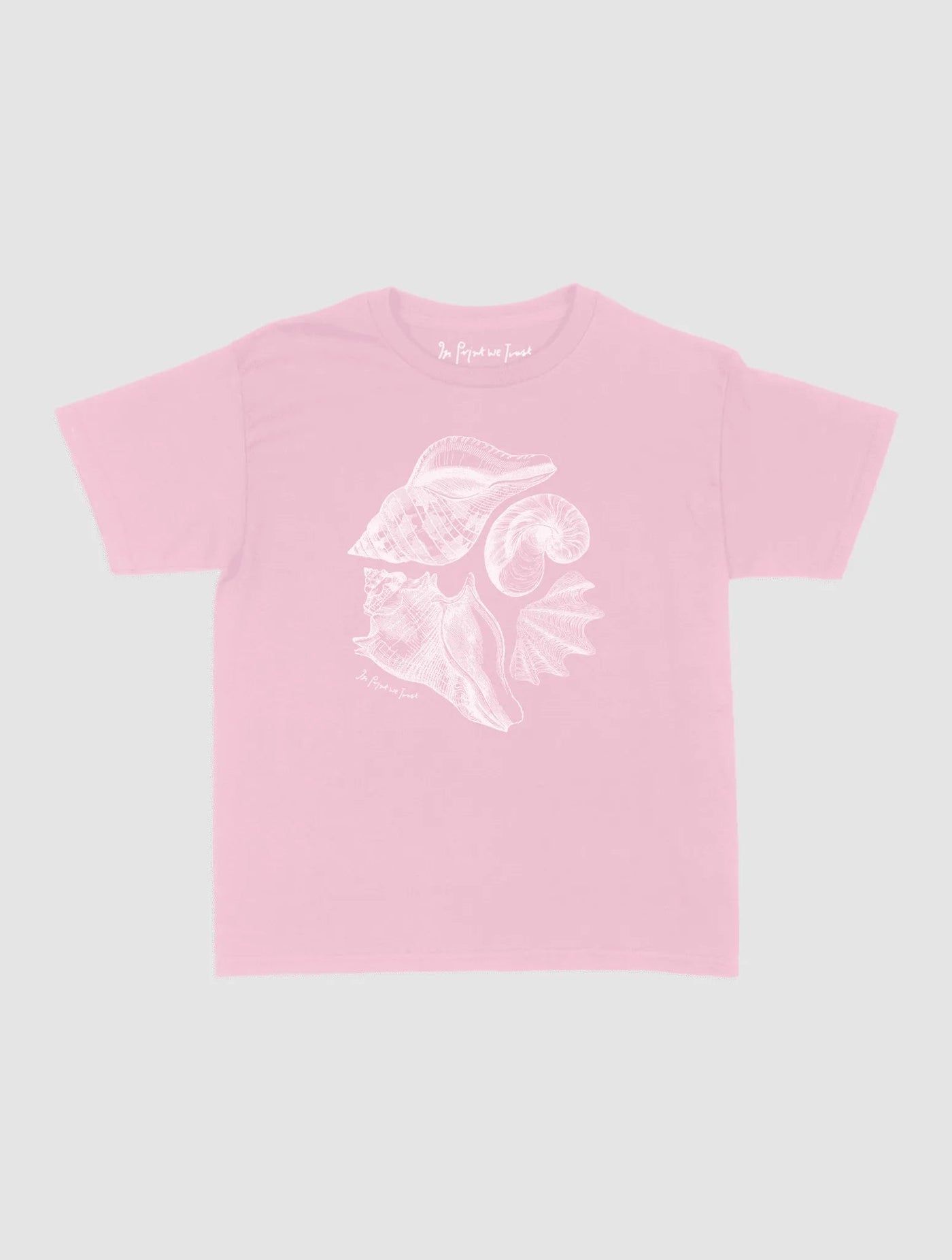 sandy baby tee - In Print We Trust