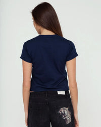 sandy baby tee - In Print We Trust