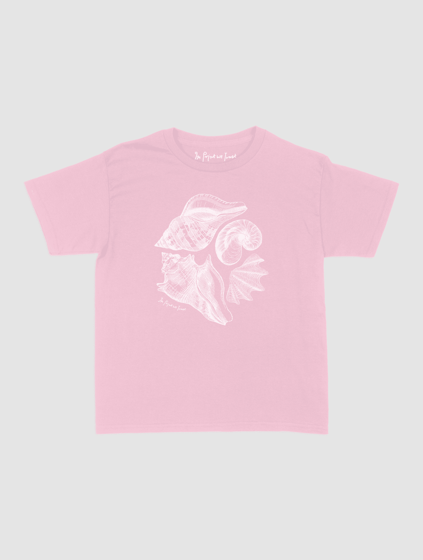 sandy baby tee - In Print We Trust